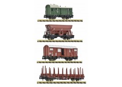Set 4 vagoane marfa DB - N Fleischmann 6660119